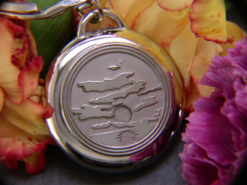 Sunset Keychain